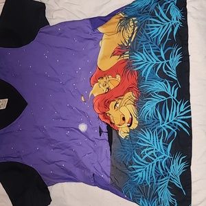 Lion King scrub top